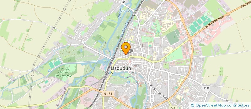 localisation de l'entreprise ANCIENS ETABLISSEMENTS AIMONT DEPAIRE à ISSOUDUN