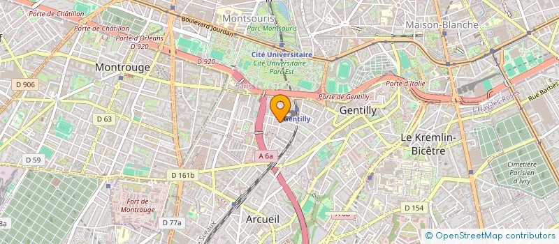 localisation de l'entreprise ANCIENS ETABLISSEMENTS ANDRE BAYON  GENTILLY