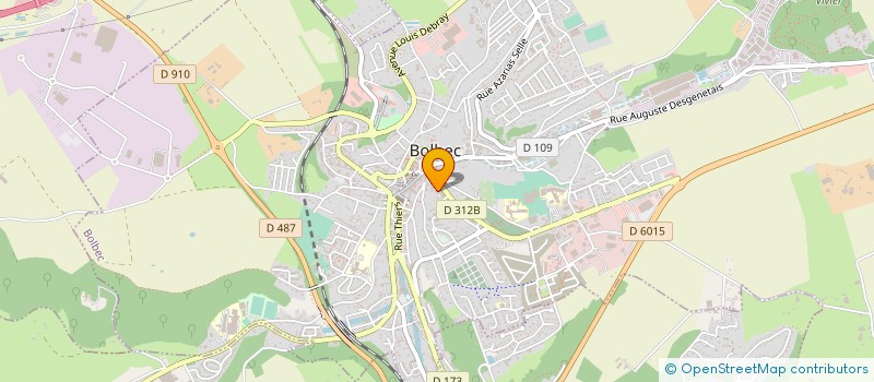 localisation de l'entreprise ANCIENS ETABLISSEMENTS BRUMENT à BOLBEC