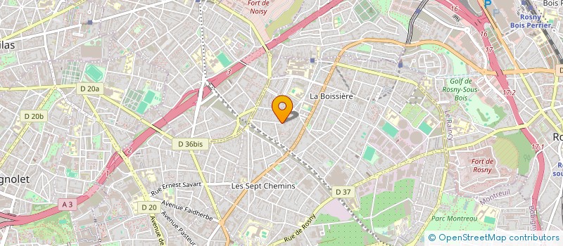 localisation de l'entreprise ANCIENS ETABLISSEMENTS CLAMAGIRAND à MONTREUIL