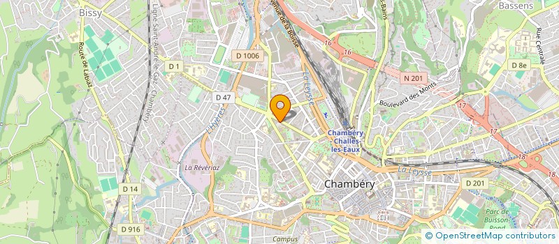 localisation de l'entreprise ANCIENS ETABLISSEMENTS FRANCOIS BAL à CHAMBERY