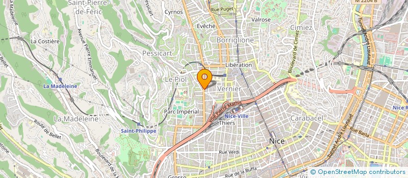 localisation de l'entreprise ANCIENS ETABLISSEMENTS FRIGOTO à NICE