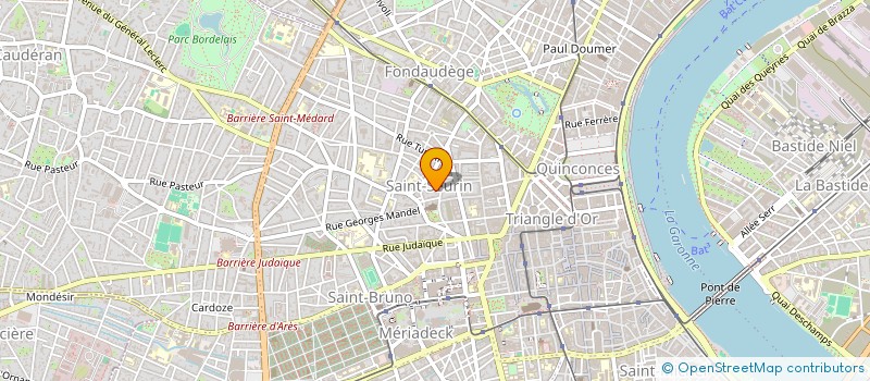 localisation de l'entreprise ANCIENS ETABLISSEMENTS LE BARS à BORDEAUX