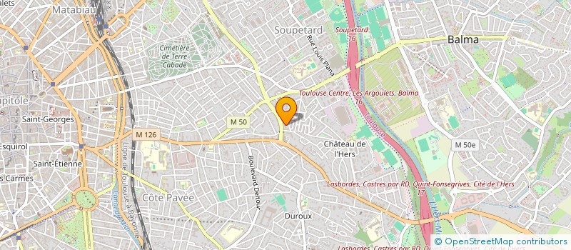 localisation de l'entreprise ANCIENS ETABLISSEMENTS MADRON à TOULOUSE