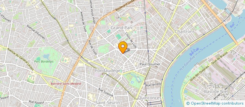 localisation de l'entreprise ANCIENS ETABLISSEMENTS MENERET à BORDEAUX