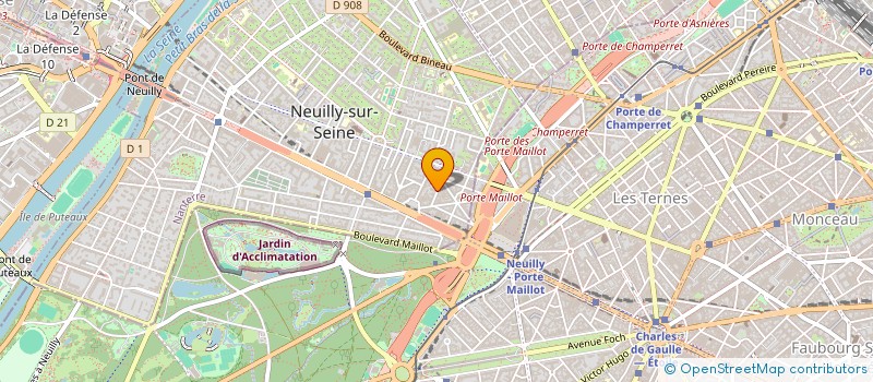localisation de l'entreprise ANCIENS ETABLISSEMENTS MOTTINI à NEUILLY-SUR-SEINE