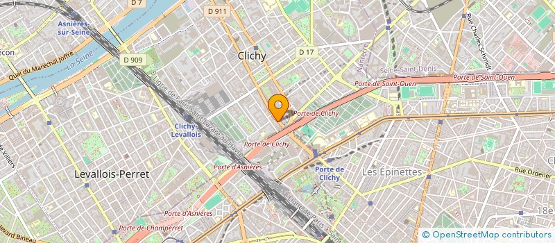 localisation de l'entreprise ANCIENS ETABLISSEMENTS PLUVIEUX à CLICHY