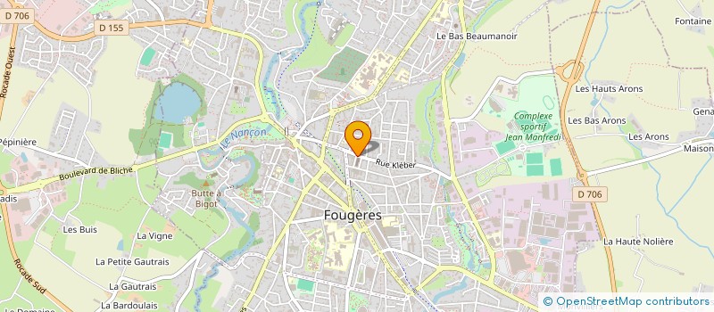 localisation de l'entreprise ANCIENS ETABLISSEMENTS SAFFRAY à FOUGERES