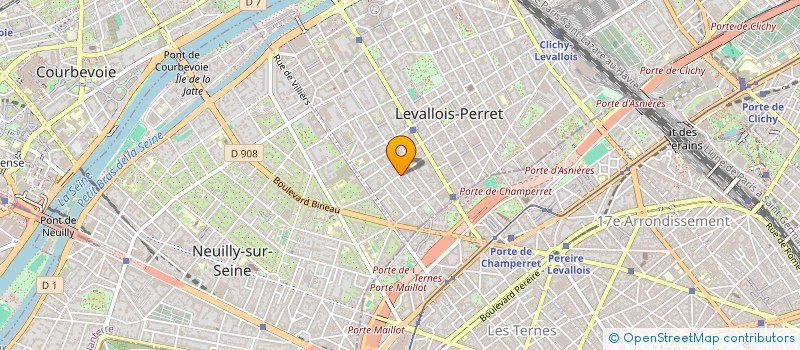 localisation de l'entreprise ANCIENS ETABLISSEMENTS THOMAS à LEVALLOIS-PERRET