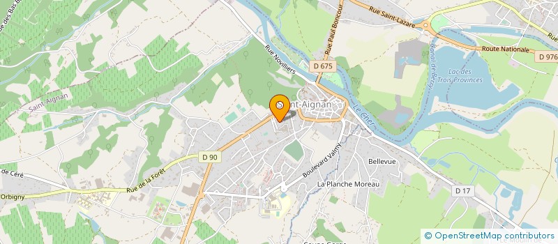 localisation de l'entreprise ANCIENS ETS AUBRY à SAINT-AIGNAN