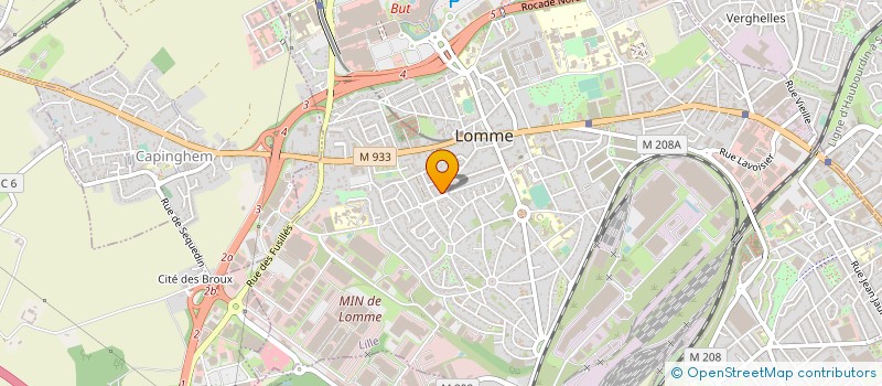 localisation de l'entreprise ANCIENS ETS HAUTECOEUR à LILLE