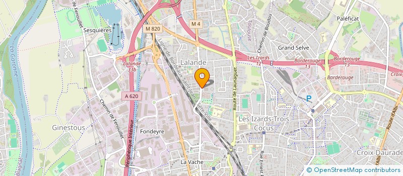 localisation de l'entreprise ANCIENS ETS R SABATIE à TOULOUSE