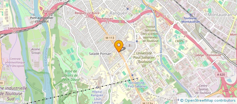 localisation de l'entreprise ANCIENS MESURES PHYSIQUES DE TOULOUSE à TOULOUSE