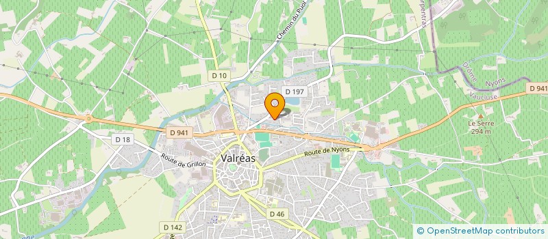 localisation de l'entreprise ANCIENS VEHICULES DE L ENCLAVE à VALREAS