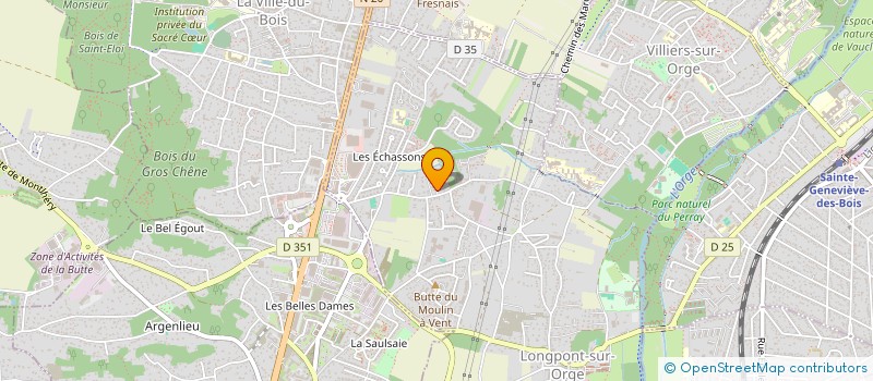 localisation de l'entreprise ANCLEPAUGA à LONGPONT-SUR-ORGE