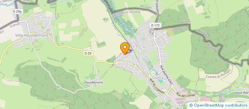 localisation de l'entreprise ANCLLO  GORCY