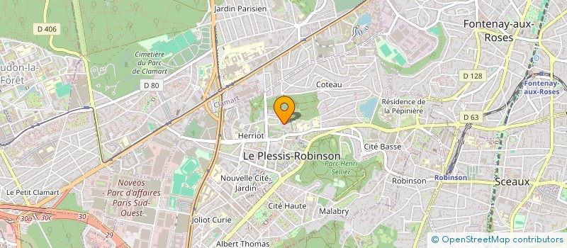 localisation de l'entreprise ANCO SERVICES  LE PLESSIS-ROBINSON