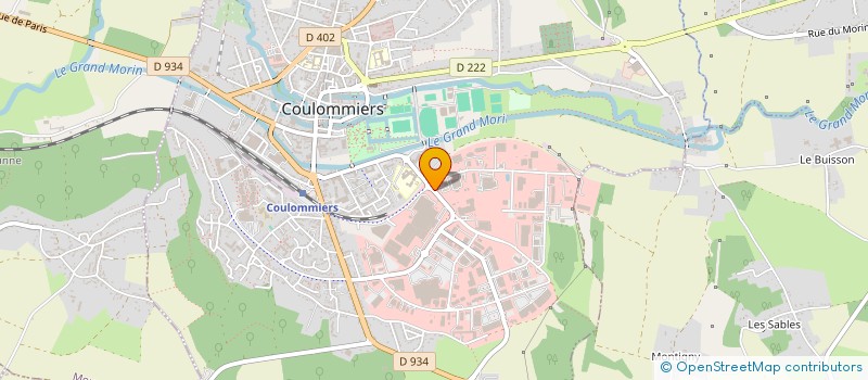 localisation de l'entreprise ANCOLIE à COULOMMIERS