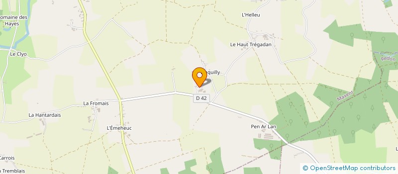 localisation de l'entreprise ANCOLIE  MAXENT