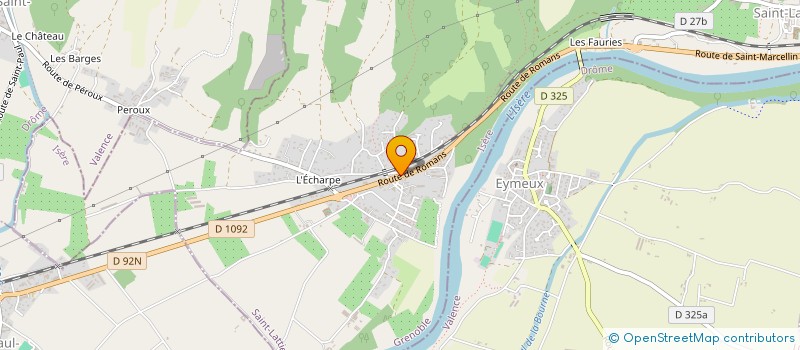 localisation de l'entreprise ANCONA 2  SAINT-LATTIER