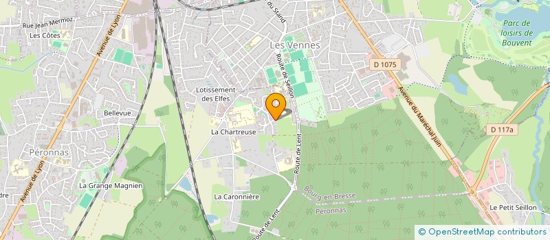 localisation de l'entreprise ANCONSULTING à PERONNAS