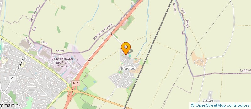 localisation de l'entreprise ANCORA  ROUVRES