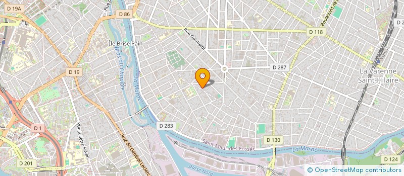 localisation de l'entreprise ANCOVA à SAINT-MAUR-DES-FOSSES