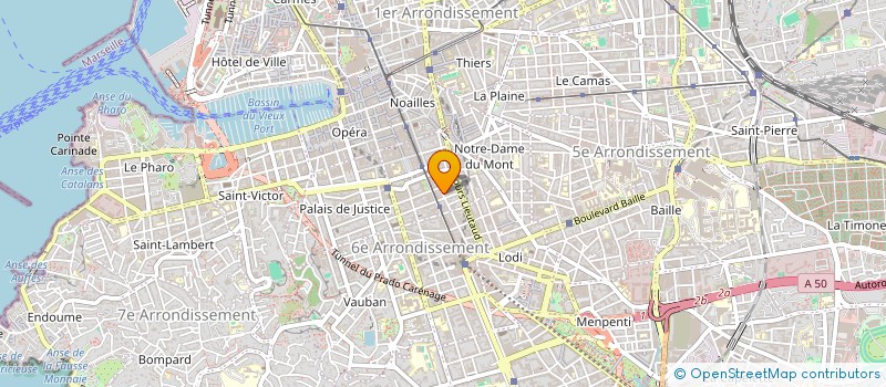 localisation de l'entreprise ANCRAGE ET CONSCIENCE à MARSEILLE