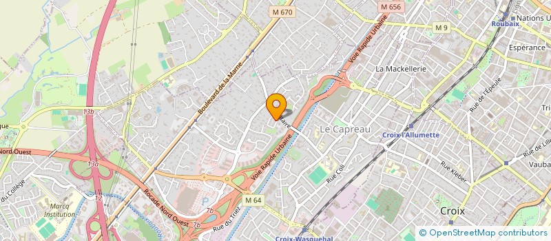 localisation de l'entreprise ANCRAGE RH  WASQUEHAL