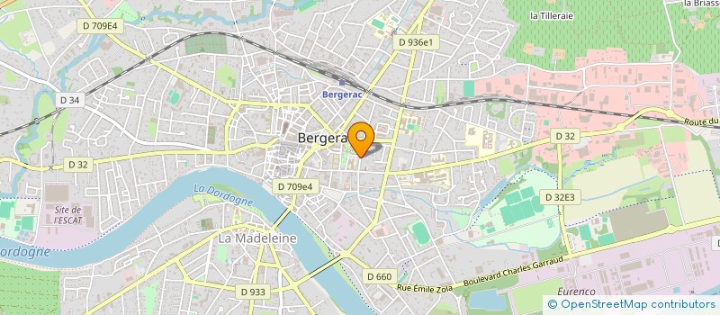 localisation de l'entreprise ANCRAGE STRATEGIE à BERGERAC