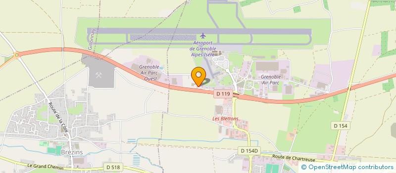 localisation de l'entreprise ANCRAGES ENVIRONNEMENT à SAINT-ETIENNE-DE-SAINT-GEOIRS