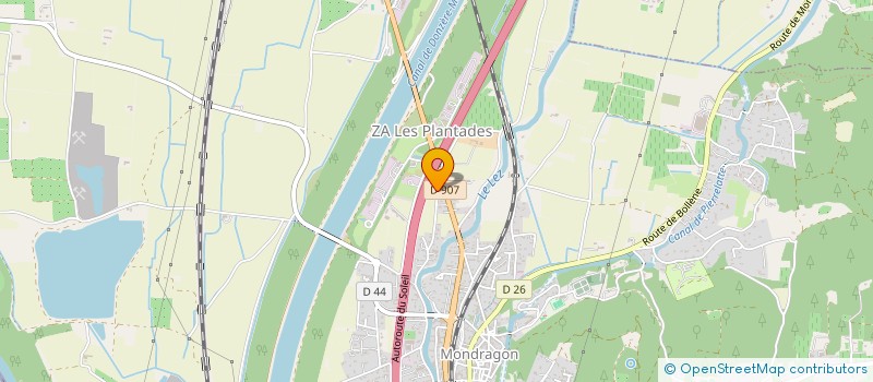 localisation de l'entreprise ANCRAL  MONDRAGON