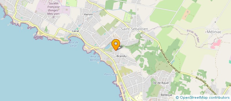 localisation de l'entreprise ANCRE LECHALLIER  LA TURBALLE