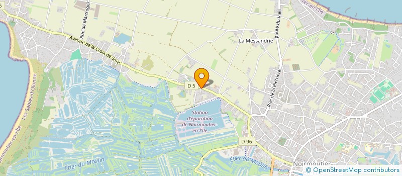 localisation de l'entreprise ANCRE MARINE à NOIRMOUTIER-EN-L'ILE