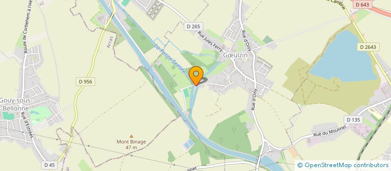 localisation de l'entreprise ANCRE PARTICIPATION  GULZIN