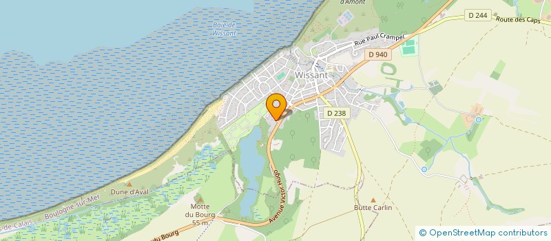 localisation de l'entreprise ANCRE STUDIO  WISSANT