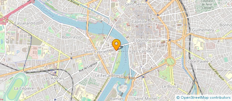 localisation de l'entreprise ANCRES-AGCE NAT COMMUNICATION REGIE..... à TOULOUSE