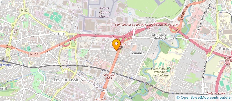 localisation de l'entreprise ANCS à TOULOUSE