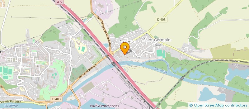 localisation de l'entreprise ANCY  SAINT-GERMAIN-LAVAL