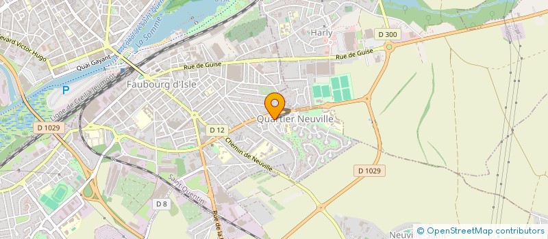 localisation de l'entreprise AND 2000 à SAINT-QUENTIN