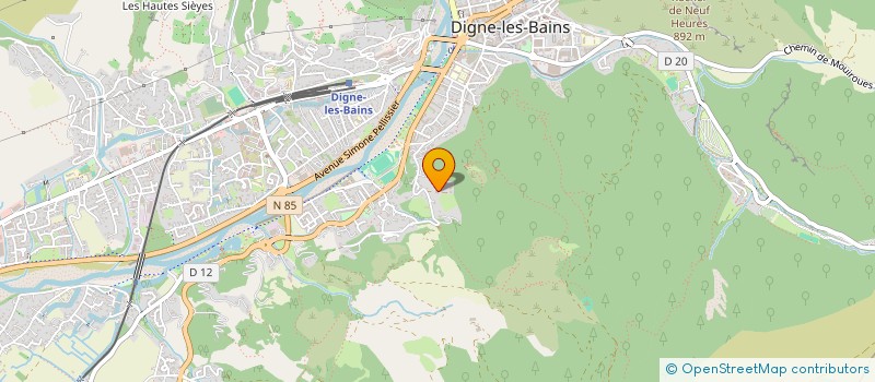 localisation de l'entreprise AND à DIGNE-LES-BAINS