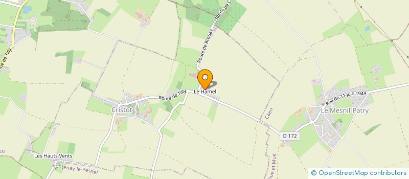 localisation de l'entreprise AND ASSO  CRISTOT