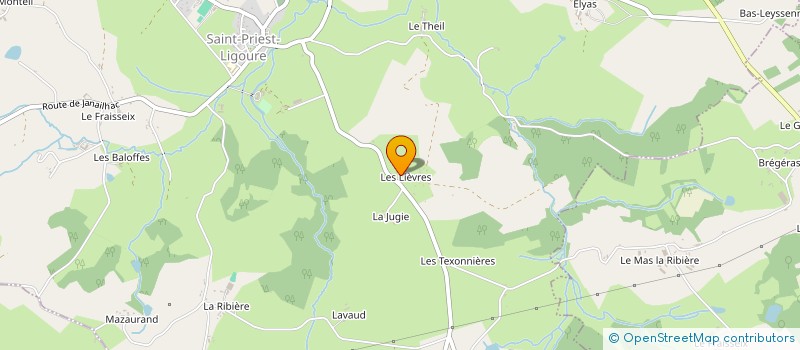 localisation de l'entreprise AND BREATHE POSTNATAL à SAINT-PRIEST-LIGOURE