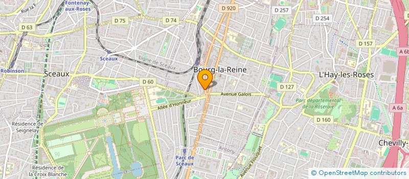 localisation de l'entreprise AND CO à BOURG-LA-REINE