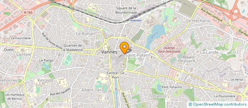 localisation de l'entreprise AND LUCIE à VANNES