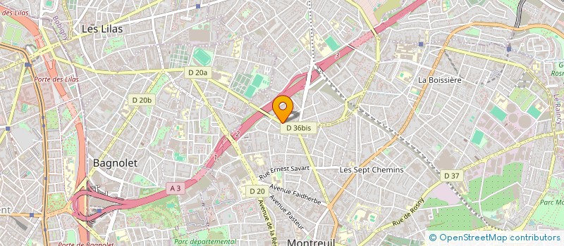 localisation de l'entreprise AND TRANSPORT SERVICES à MONTREUIL