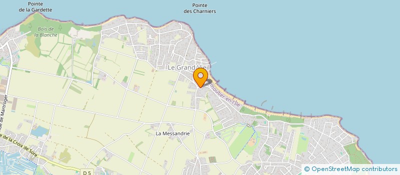 localisation de l'entreprise ANDA à NOIRMOUTIER-EN-L'ILE