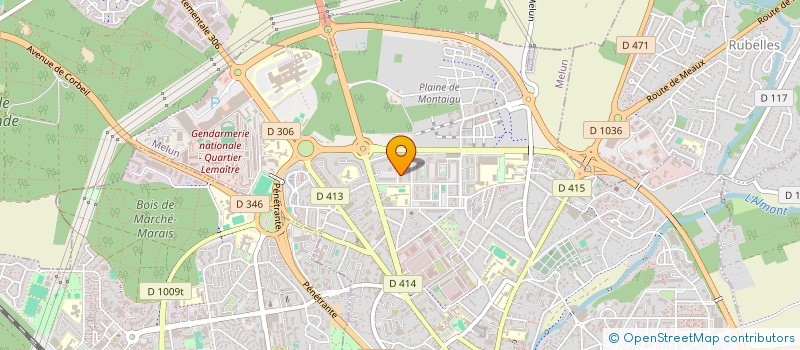 localisation de l'entreprise ANDA  MELUN