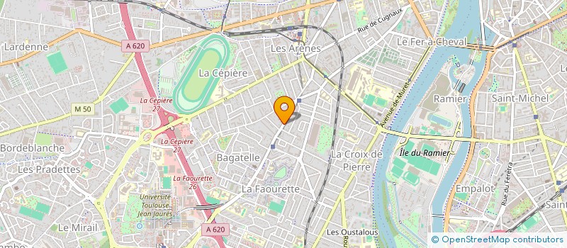 localisation de l'entreprise ANDA ATELIER NOUVEAU DECORS ACCESSOIRES à TOULOUSE
