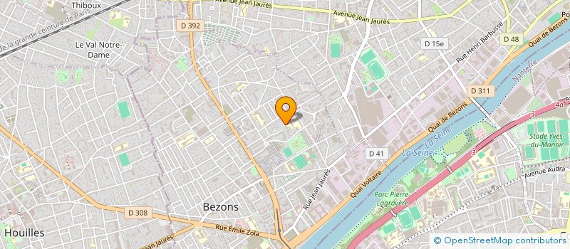 localisation de l'entreprise ANDA DEM  BEZONS